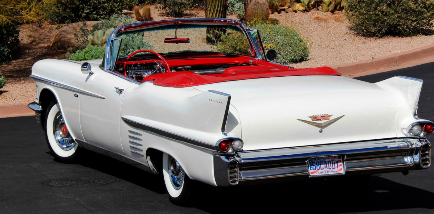 1958 Cadillac series 62 convertible arizona auction bound: Beautiful car