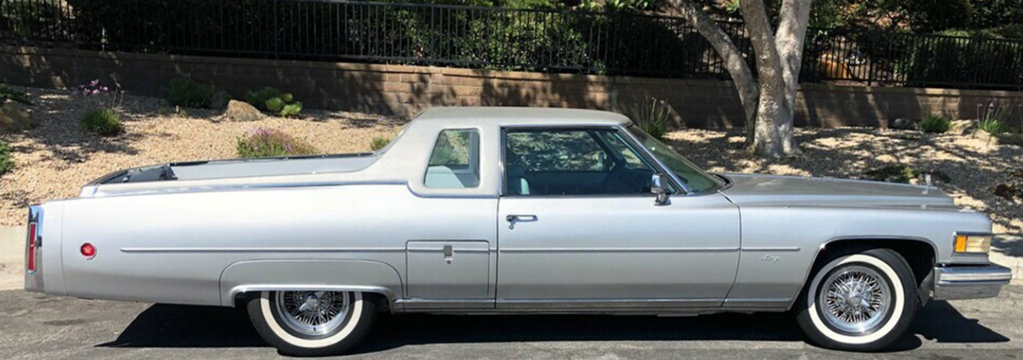 Rare 1976 Cadillac Mirage Pickup sells for $41K  including buyer’s premium
